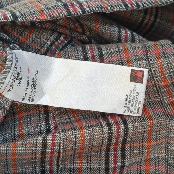 Woolrich women's Twilight flannel shirt size M - Picture 4 of 4